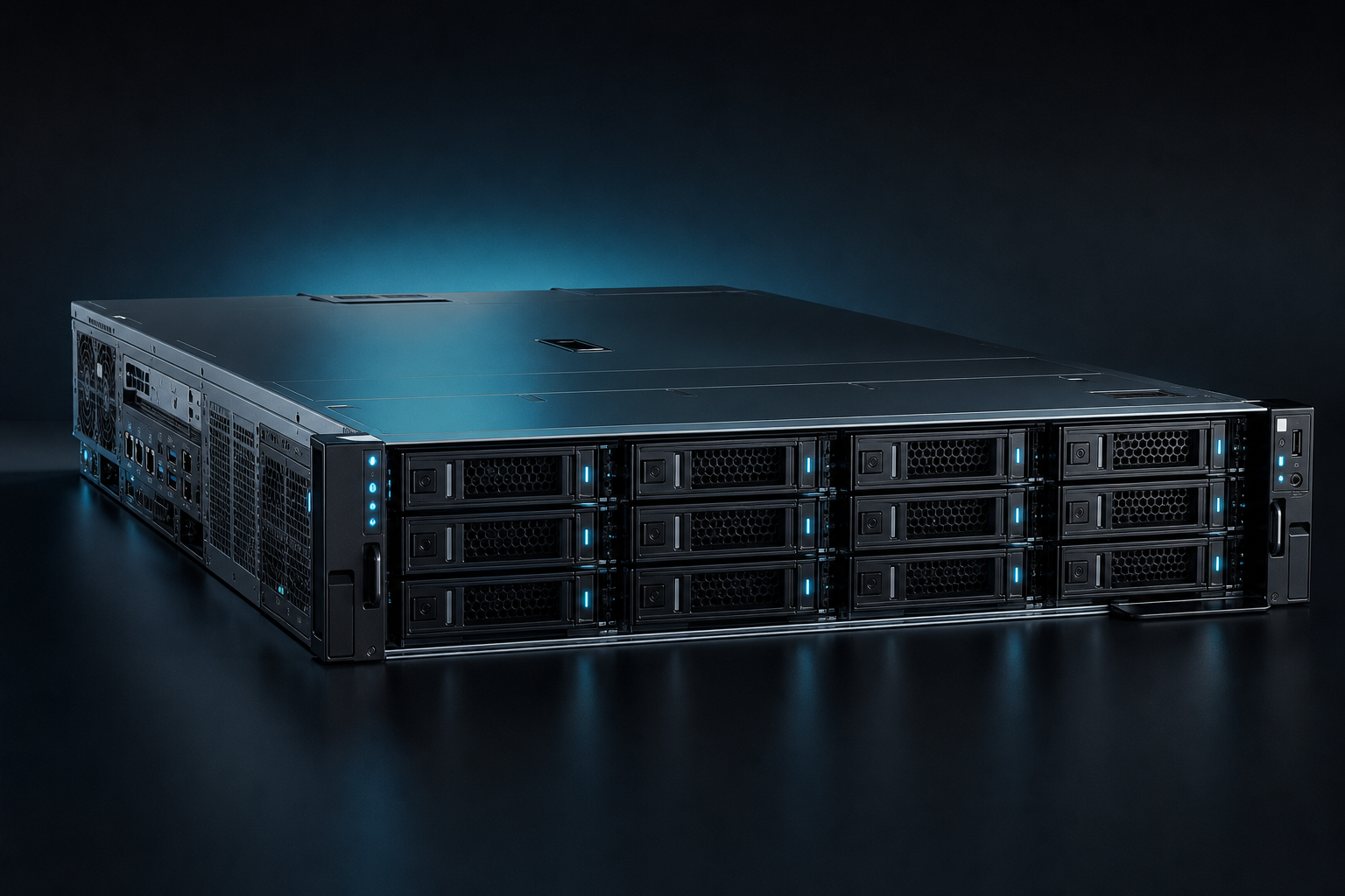 High-end Supermicro twelve-bay Unraid server